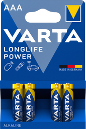 Батарейка Varta High Energy AAA Bli Alkaline, 4 шт. (4903121414)