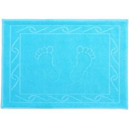 Полотенце для ног Hobby Hayal, 50х70 см, голубой аква (8693675947613)