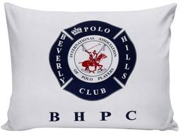 Наволочки Beverly Hills Polo Club BHPC 010 Dark Blue, 70х50 см, білий, 2 шт. (2000022202527)
