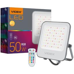 Прожектор Videx LED 50W RGB 220V (VL-F3-50-RGB)