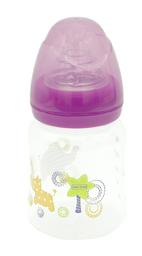 Бутылочка для кормления Baby Team, с широким горлышком, 150 мл, фиолетовый (1003_фиолетовый)