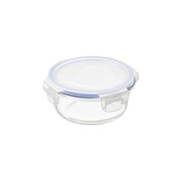 Контейнер для зберігання Plast Team Lyngby, скляний, круглий, 0,4 л (5330)