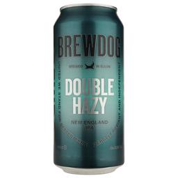 Пиво BrewDog Double Hazy, светлое, фильтрованное, 7,2%, ж/б, 0,44 л