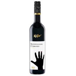 Вино Kafer Montelpuciano d`Abruzzo, червоне, сухе, 13,5%, 0,75 л (8000016627061)