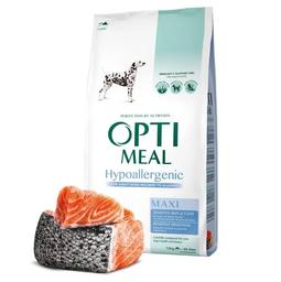 Сухий гіпоалергенний корм для дорослих собак великих порід Optimeal, лосось, 12 кг (B1740401)