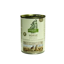 Влажный корм для взрослых собак Isegrim Adult Horse pure with Chokeberries, Champignons, Wild Herbs Конина с рябиной, грибами и дикорастущими травами, 400 г