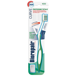 Зубная щетка Biorepair Совершенная чистка для ежедневного ухода, средняя, зеленый