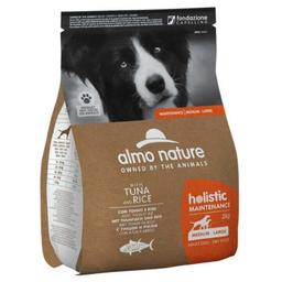 Сухой корм Almo Nature Holistic Dog для собак средних и больших пород, с тунцом и рисом, 2 кг (6922)