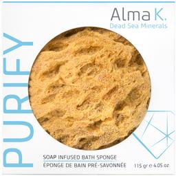 Мочалка для душа с мылом Alma K Soap Infused Bath Sponge, 115 г (107168)