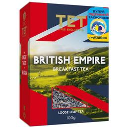 Чай чорний ТЕТ Британська імперія байховий листовий, 100 г (571769)