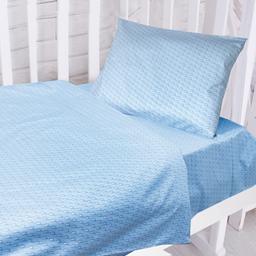 Комплект постельного белья Ярослав, бязь набивная, детский, голубой, 3 единицы (519_pak1300)