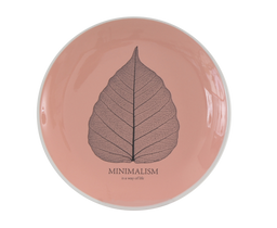 Тарелка десертная Limited Edition Minimalism, коралловый, 17,5 см (6583561)