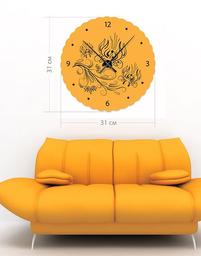 Настенные часы Art-Life Collection, 31х31 см, оранжевый (1A-17-31x31_p)