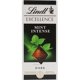 Шоколад Lindt Excellence швейцарский, з м'ятою, гіркий, 100 г (389616)