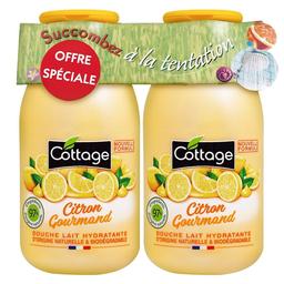 Набор Cottage Gourmet Lemon Молочко для душа, 2 шт. х 250 мл