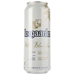 Пиво Hoegaarden Wit Blanche светлое 4.9% ж/б 0.5 л (478563)