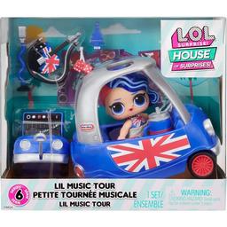 Игровой набор с куклой L.O.L. Surprise Маленькие комнатки Музыкальное турне (583783)