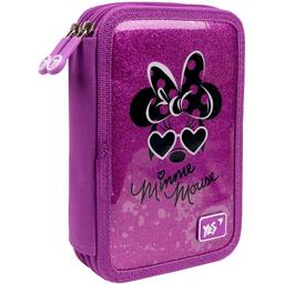 Пенал жесткий Yes HP-01 Minnie Mouse, 13х21х4 см, розовый (533102)