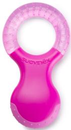 Прорізувач Suavinex, з бульбашками, рожевий (400267/4)