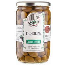 Оливки L'Oulibo Picholines Olives Vertes 420 г