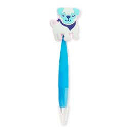 Ручка шариковая Offtop Питомец, собака, синий (880663)