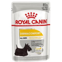 Вологий корм Royal Canin Dermacomfort, консерви для собак різних розмірів із чутливою шкірою, 85 г (11810019)