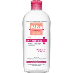 Міцелярна вода Mixa Anti-redness від подразнень для чутливої шкіри обличчя, 400 мл (D3364404)