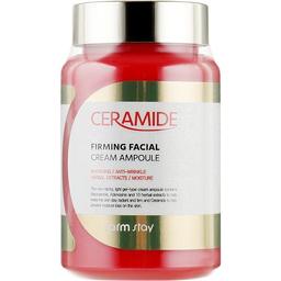Укрепляющий ампульный крем для лица FarmStay Ceramide Firming Facial Cream Ampoule с керамидами 250 мл