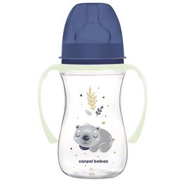 Пляшечка для годування Canpol babies Easystart Sleepy Koala, антиколікова, 240 мл, блакитна (35/237_blu)