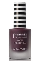 Лак для нігтів матовий Pretty Matte Nail Enamel, відтінок 005 (Wine), 9 мл (8000018545917)