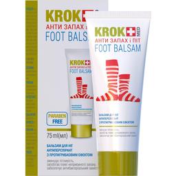 Бальзам-антиперспирант для ног Krok Med Анти запах и пот 75 мл