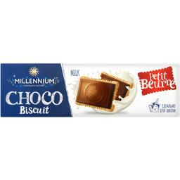 Шоколад молочний Millennium Choco Biscuit Milk 132 г