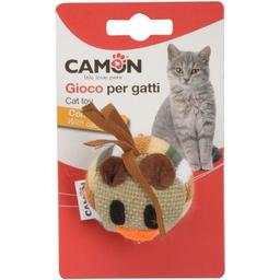 Игрушка для кошек Camon Смайлик, с ароматом кошачьей мяты, 5,5 см, в ассортименте