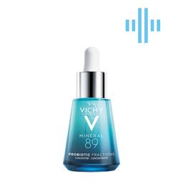 Концентрат для відновлення та захисту шкіри обличчя Vichy Mineral 89 Probiotic Fractions Concentrate, з пробіотичними фракціями, 30 мл (MB419000)