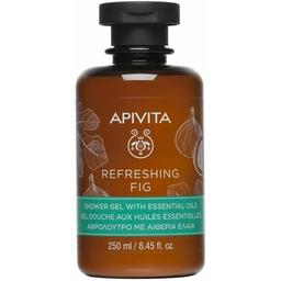 Гель для душа Apivita Refreshing Fig с эфирными маслами, 250 мл