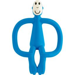 Іграшка-прорізувач Matchstick Monkey Мавпочка, 10,5 см, блакитна (MM-T-002)