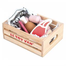 Игровой набор Le Toy Van Market Meat Crate Ящик с мясными продуктами (TV189)