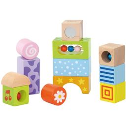 Деревянные кубики Viga Toys Погремушки 12 элементов (50682)