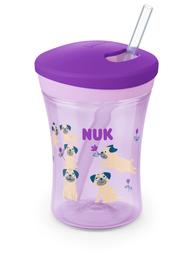 Поїльник Nuk Evolution Action Cup, 230 мл, бузковий (3952383)