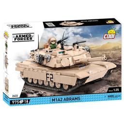 Конструктор Cobi Танк M1A2 Abrams, масштаб 1:35, 975 деталей (COBI-2622)