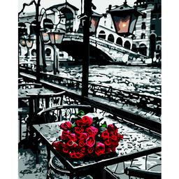 Картина за номерами ZiBi Art Line Червоні троянди 40х50 см (ZB.64194)