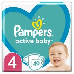 Підгузки Pampers Active Baby 4 (9-14 кг), 49 шт.