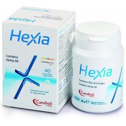 Харчова добавка Candioli Hexia знеболювальна для собак та котів, 40 таблеток