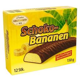 Цукерки Hauswirth Schoko-Banane, суфле в шоколаді, 150 г