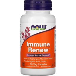 Натуральная добавка Now Immune Renew для иммунитета 90 капсул