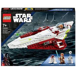 Конструктор LEGO Star Wars Джедайський винищувач Обі-Вана Кенобі, 282 деталь (75333)