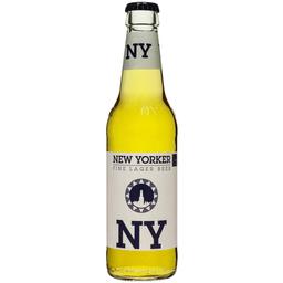 Пиво New Yorker Lager светлое, 4,5%, 0,33 л (838901)