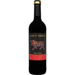 Вино Capa y Espada Vino Tinto Semidulce, червоне, напівсолодке, 0,75 л