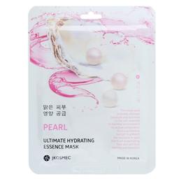 Тканинна маска для обличчя Jkosmec Pearl Ultimate Hydrating Essence Mask, з екстрактом перлів, 25 мл