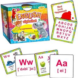 Настольная игра Майстер English Alphabet в картинках